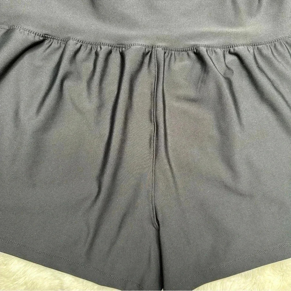 Old Navy Active Powersoft Yoga Shorts Black Pockets High Waist Size Medium - Picture 13 of 16
